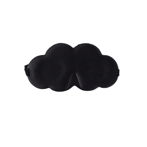 3D three-dimensional light-shielding sleep cloud eye mask, adjustable double-layer milk silk memory foam, portable and breathable for children and men
