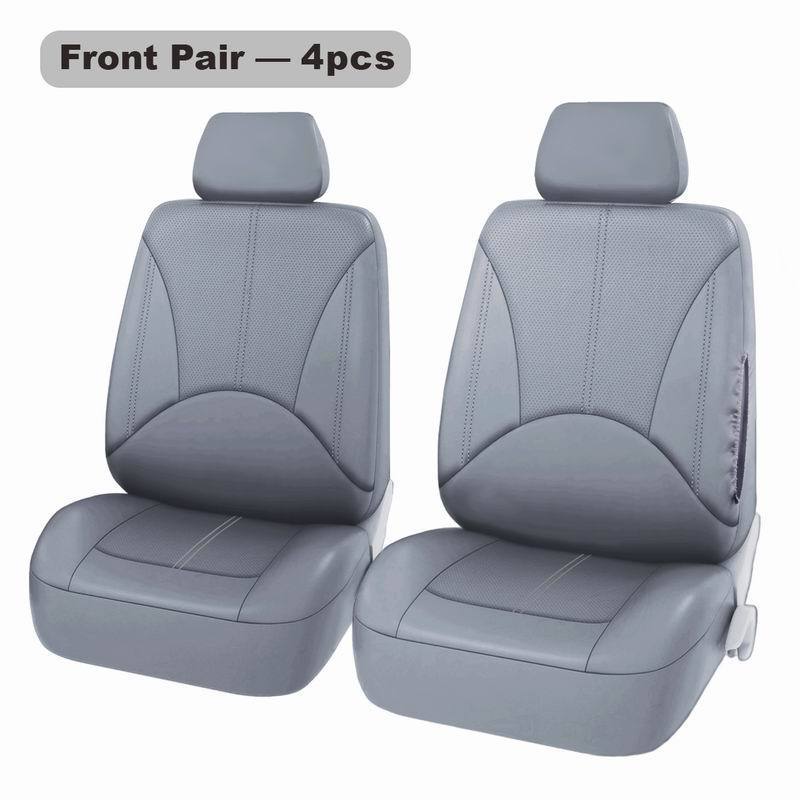 Cross-Border Popular European Best-Selling Leather Perforated Leather 4-Piece Car Seat Cover 9-Piece Seat Cover Breathable and Dustproof
