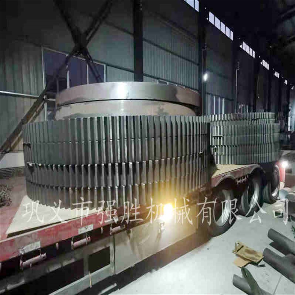 厂家供应烘干机大齿轮 生产对开式大齿圈 工业机械设备齿轮配件