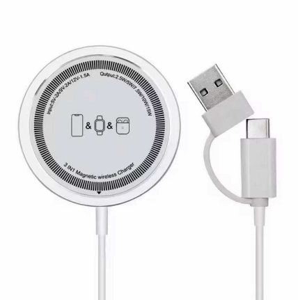 Three charges in one line [4 sets of magnets]