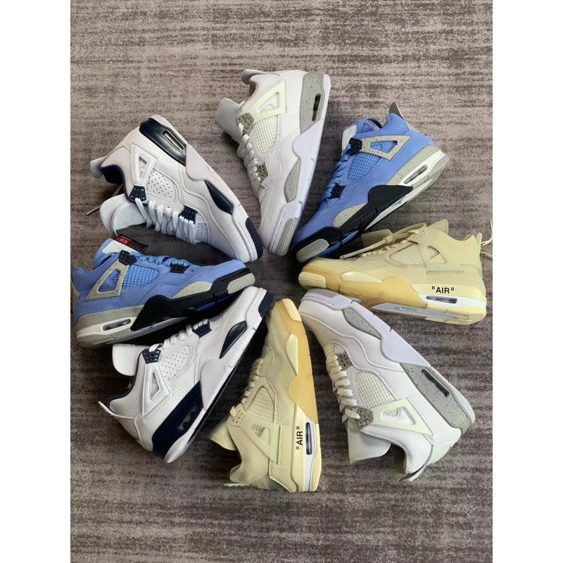 Putian Aj4 Electric Mother Jordan Electric Mother Black Cement Paris Basketball Shoes Joe 4 Yuanyang Aj3 Air Cushion Basketball Shoes Women's Shoes