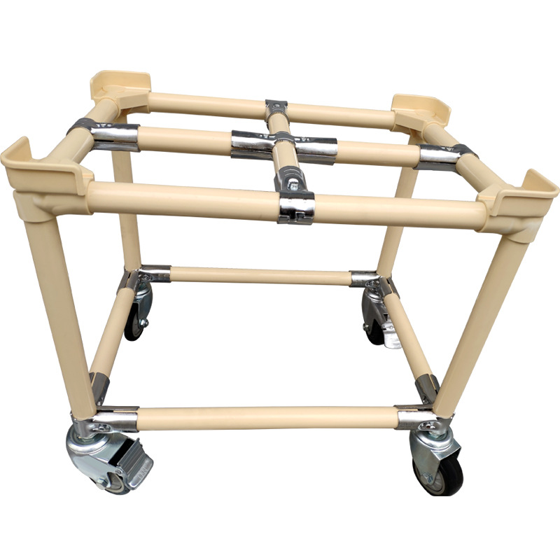 厂家批发电子车间轻型物料工具周转手推车精益管线棒台车周转车