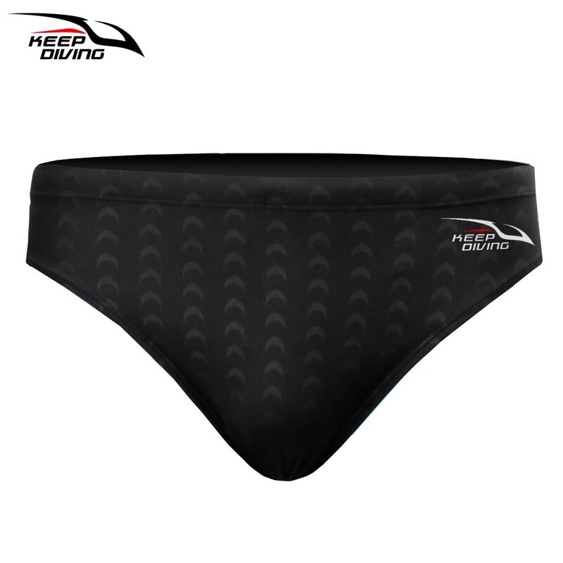 keep diving Swimming Triangle Swimming Trunks Men's Shark Skin Racing Breathable Quick-drying Professional Sexy ST-703
