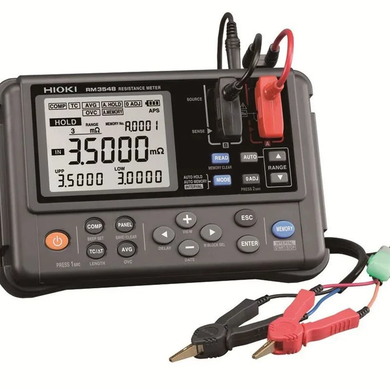 Ежедневный измеритель сопротивления HIOKI RM3548 Ручной цифровой микроомерный тестер сопротивления омметра