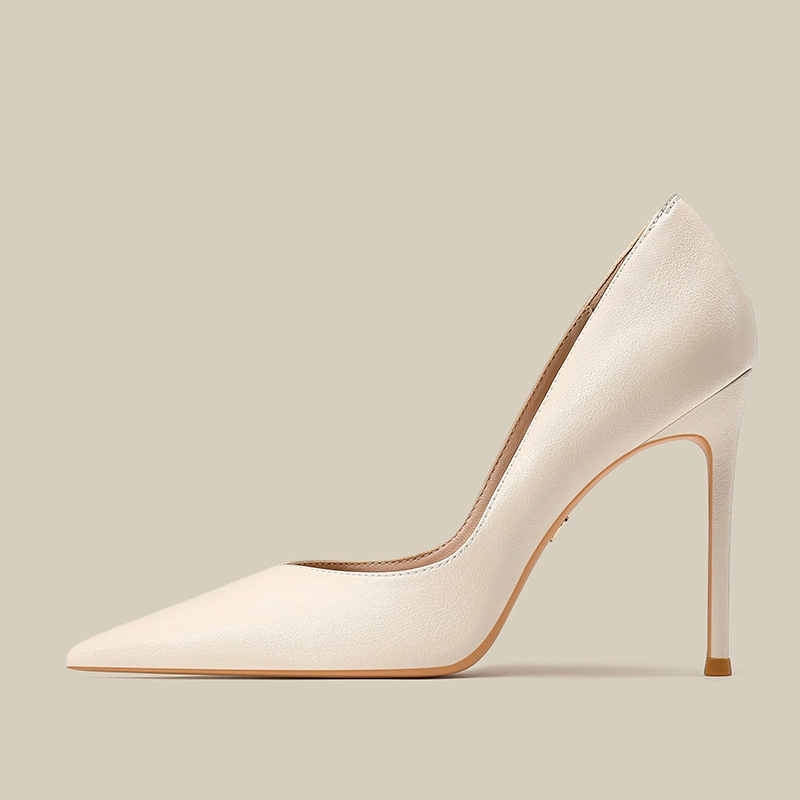 Sexy comfortable shoes pointy toe high heels, 2025 years, french style