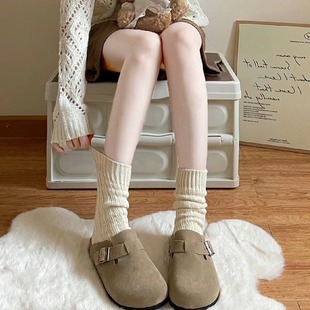 Birkenstock Shoes Women's Half Slippers Women's 2023 New Autumn Baotou Birkenstock Half Slip-on Slippers Outer Wear Women's Shoes