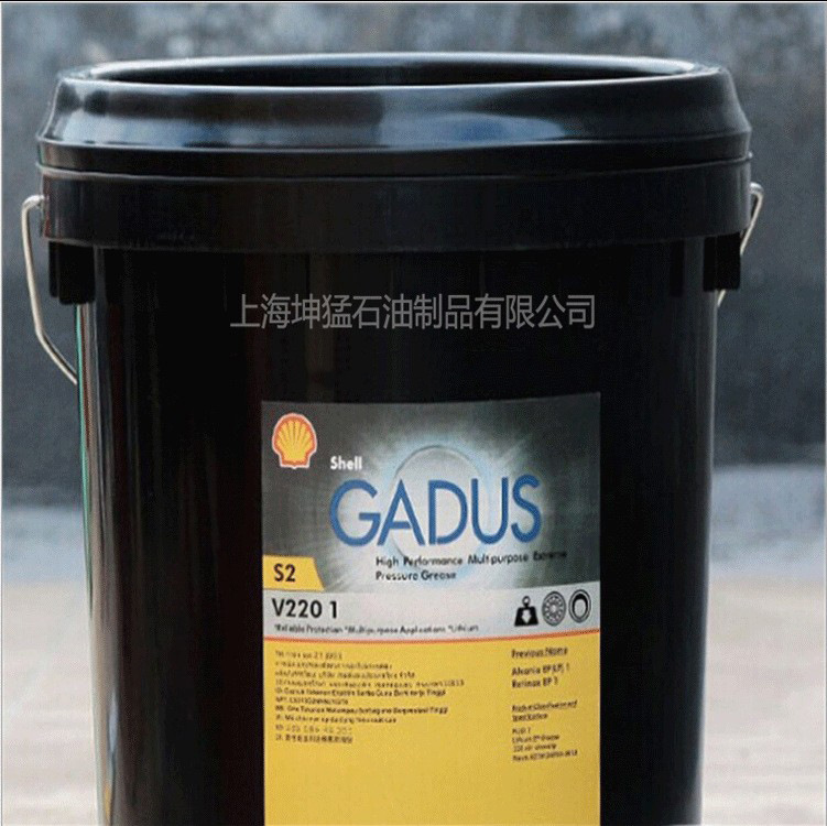 佳度/壳pai Gadus S2 V220 1#号润滑脂 锂皂基极压润滑脂18kg