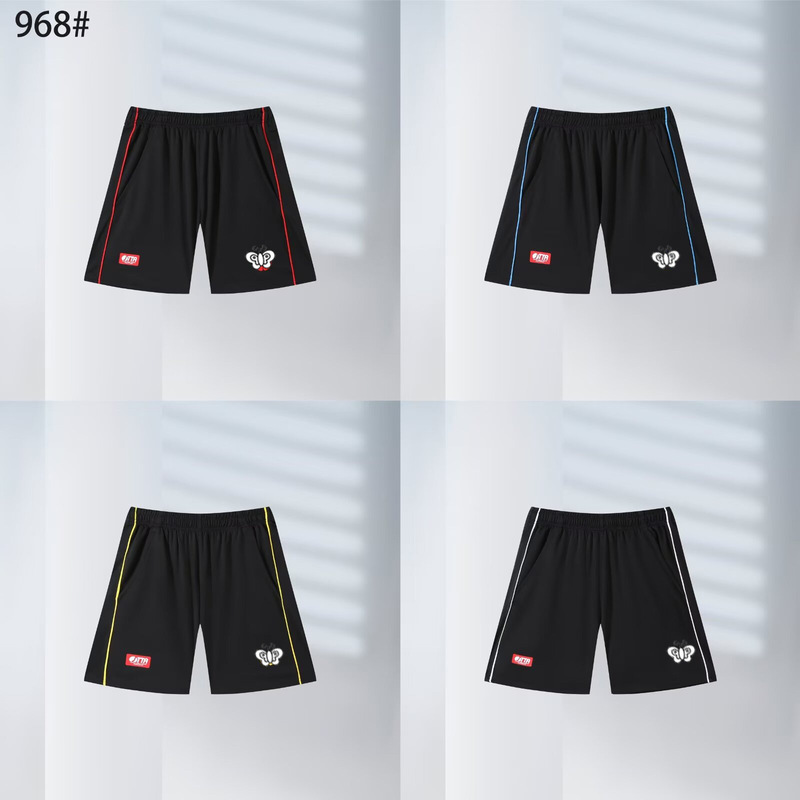 Wholesale Table Tennis Pants Men's Shorts Summer Fitness Sports Shorts Women's Quick-Drying Tennis Volleyball Training Shorts 968