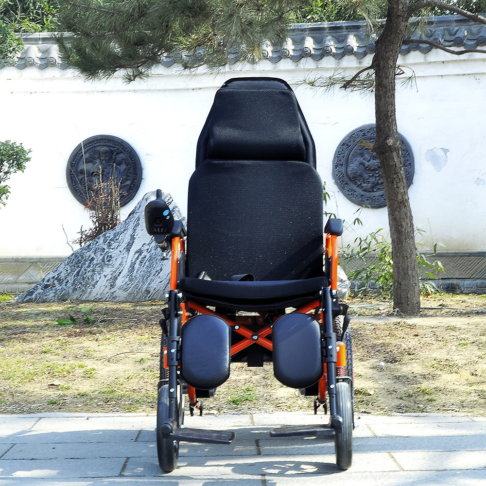 Electric Wheelchair Manufacturer for the Elderly, Fully Automatic Foldable Lightweight Mobility Scooter with Smart Lithium Battery