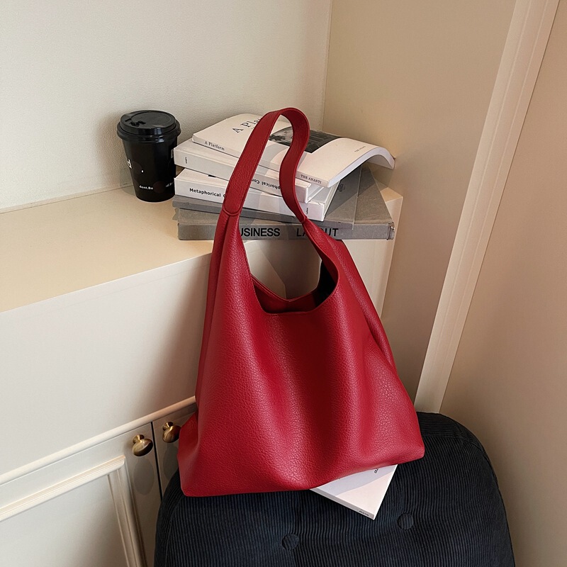 Korean Style Large-Capacity Bag for Women 2025 New Fashion Retro Mother-In-Law Bag High-End Casual Armpit Single Shoulder Bag for Women Korean Style Large-Capacity Bag for Women 2025 New Fashion Retro Mother-In-Law Bag High-End Casual Armpit Single Shoulder Bag for Women