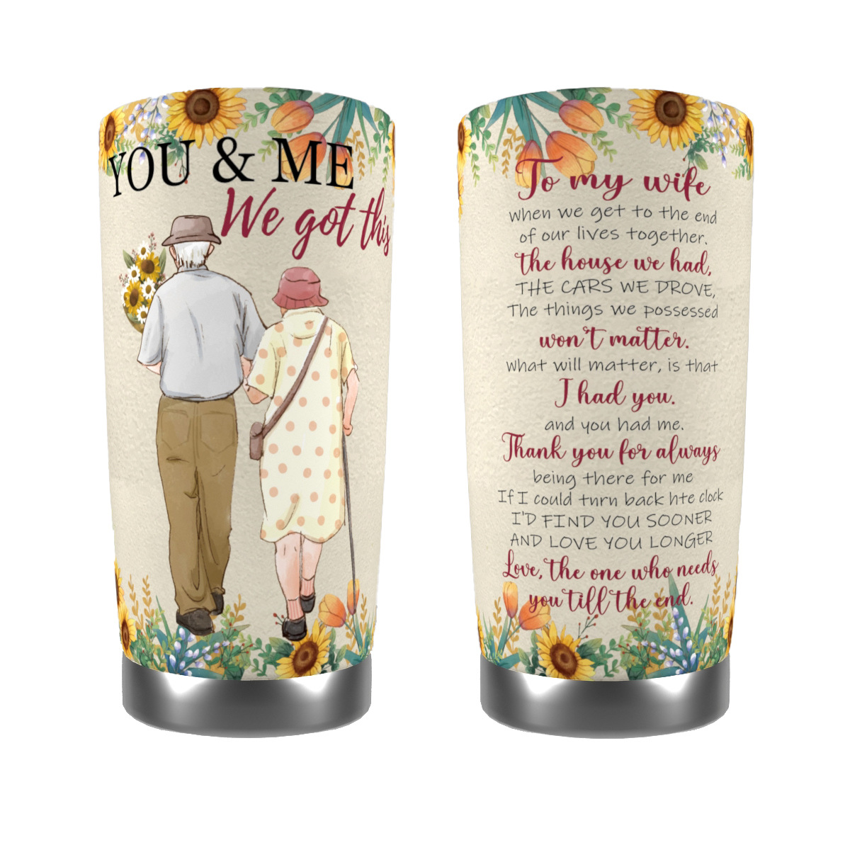to my wife