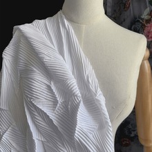 褶皱布褶皱肌理百叶褶婚礼婚庆布料Diy手工装饰画设计师面料