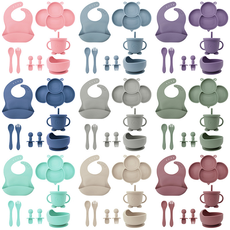 Bee Baby Plate Plate División Plate Baby Chuck Plate Plate Pla