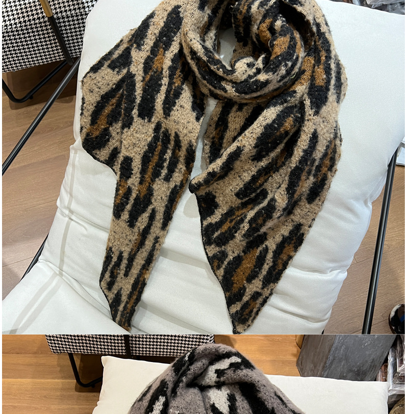 Bufanda mujer leopardo de cachemira imitación mantón invierno_voghion.com