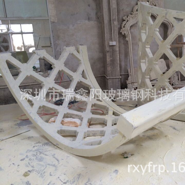厂家直销 玻璃钢镂空艺术造型 玻璃钢树脂倒模造型 屏风装饰造型