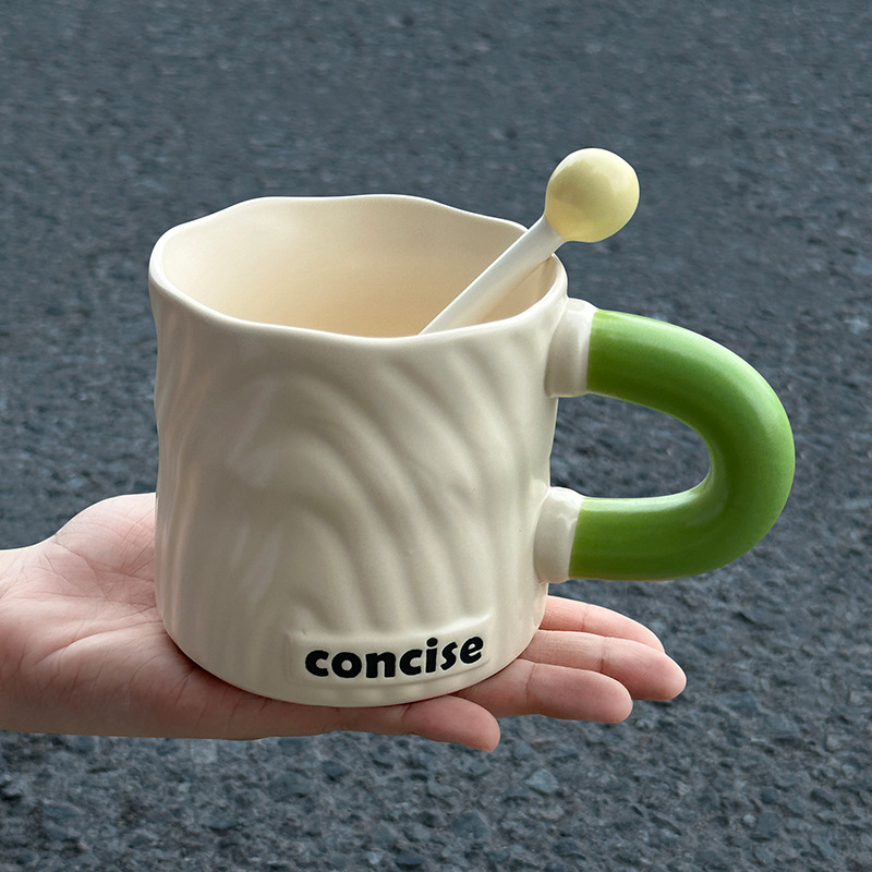Inglés creativo taza de regalo de regalo de cumpleaños taza de cerámica de oficina taza de agua para el hogar