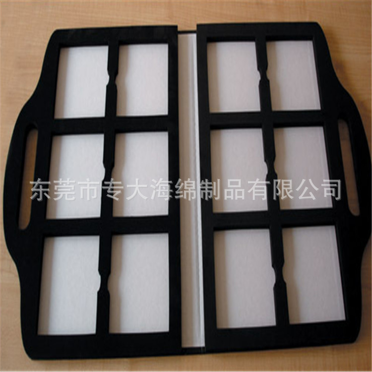 厂家供应EVA海绵分箭器 箭羽收纳泡棉配件 EVA材质护羽分箭海绵