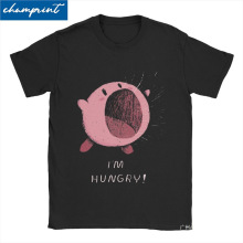 ŷ����TI'm Hungry T-Shirt Men's Cotton Tops Funny Kirbys Nos