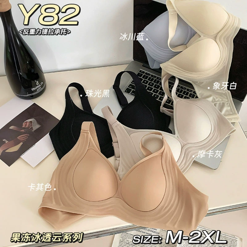 Underwear, thin bra top, plus size, for import