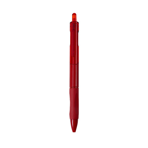 ST head gel pen spring head push pen simple style brush ink pen carbon water pen wholesale 0.5 red pen stationery