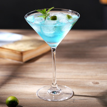 意德丽塔水晶玻璃香槟杯 三角鸡尾酒杯马提尼杯 套装批发可印logo