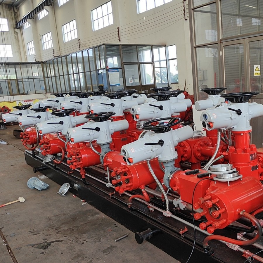 石油管道改造方案闸阀电动改造手动阀改自动阀石化电动装置