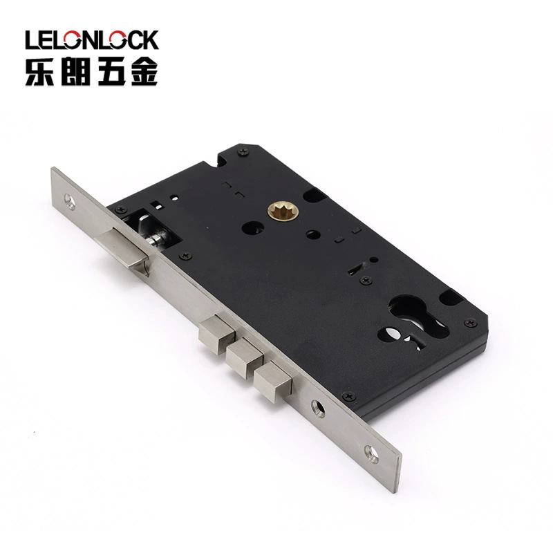 Cerradura antirrobo estándar europeo personalizada 85 cerradura triangular cerradura de madera interior cerradura mecánica de acero