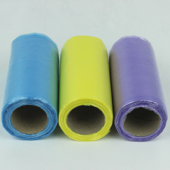 Wholesale vest-shaped garbage bags 45*60cm, broken-color garbage bags for home use, disposable garbage bags