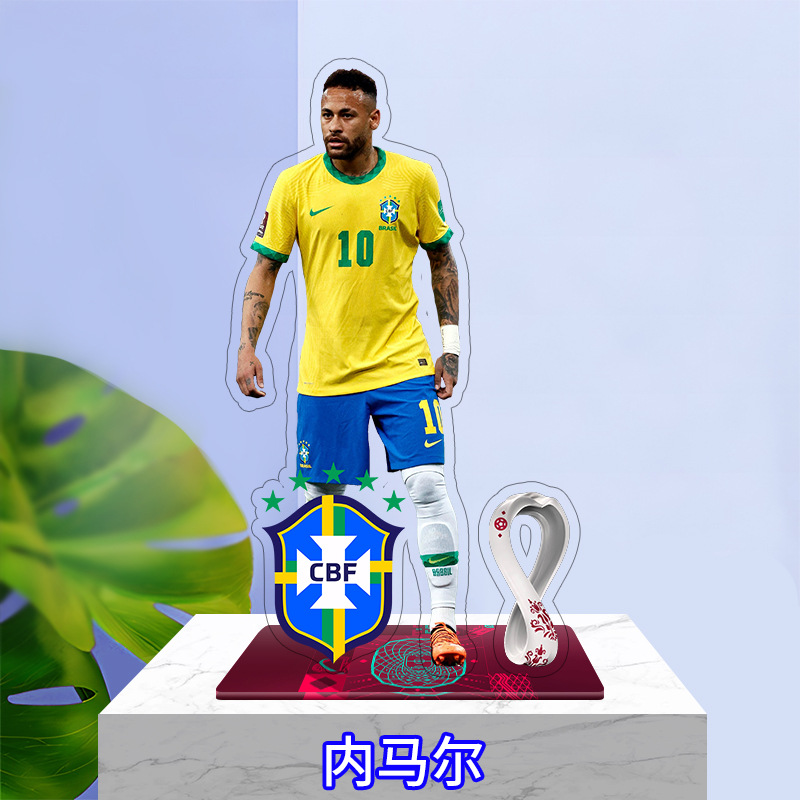 Figura Acrílica de Estrella de Fútbol de Acrílico, para Regalo de Cumpleaños