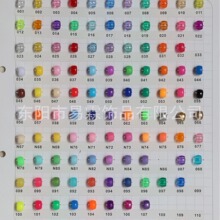 亚克力材质塑料ps散珠桶珠字母珠桶珠小马珠款式样品