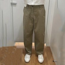 24秋季新日单合作款男装女装宽腿宽松长裤直筒休闲阔腿裤子470549