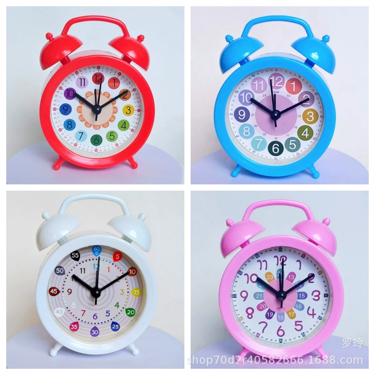 Будильник Обучение маленький будильник Детские колокольчики креативный простой будильник маленький будильник