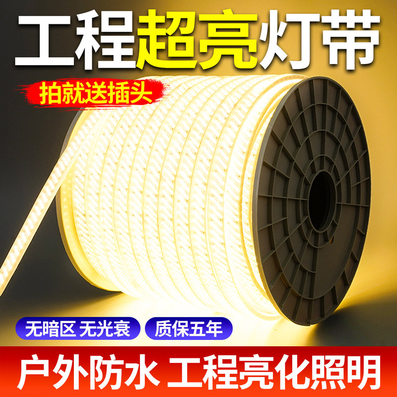 Outdoor Waterproof 220V Led Light Strip 2026 New Model Soft Light Strip for Shop Commercial Lighting Outdoor Super Bright Warm Light Outdoor Waterproof 220V Led Light Strip 2026 New Model Soft Light Strip for Shop Commercial Lighting Outdoor Super Bright Warm Light