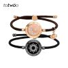 TOTWOO love heart love love couple remote interactive sensor bracelet smart circular birthday gift