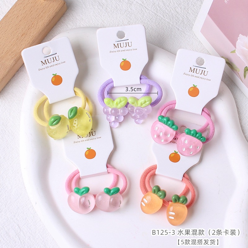 [Carga de tarjeta] sensación de alto nivel coreano de cabello de código de barras de moda de alta elasticidad de cabello anillo de cabello correa de cola de caballo