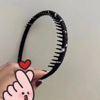 Children's scalloped headband, non-slip hairpins