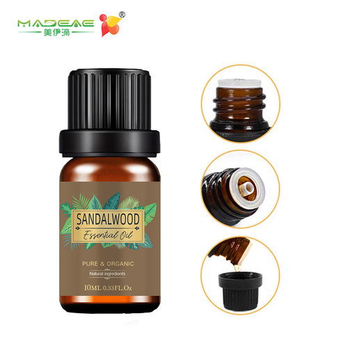Cross-border export Sandalwood essential oil for aromatherapy, small bottle, room diffuser, essential oil