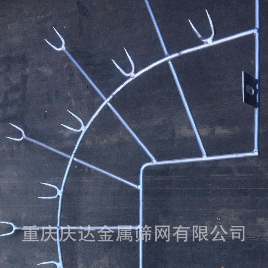 现货批发刺绳刺丝刺网螺旋式刀片刺绳刀片刺网刺伞刀片焊接防护栏