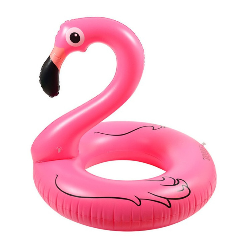 Inventario transfronterizo para aumentar el anillo de natación de flores flamencos con sequinilla, anillo de natación inflable para hombres y mujeres. image 8