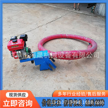 玉米稻谷装车上料机 反推螺旋式抽沙机 160型软管车载吸粮机