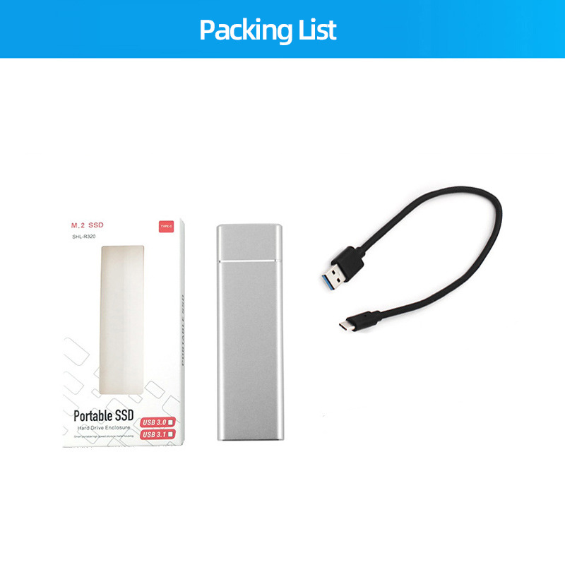 Super Flash Storage External Mobile Solid State Hard Drive High Capacity Phone Portable Foreign Trade Game High Speed Read Write High Capacity