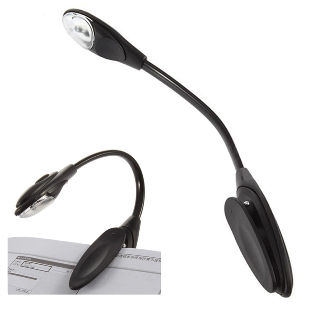 LED маленькая портативная лампа для чтения, складная настольная лампа, (поставки через границу)