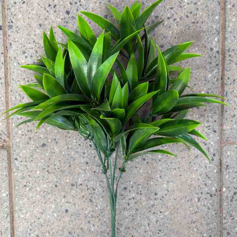 Plantas verdes artificiales pequeñas plantas retardantes de llama B1 SGS certificación de la UE informe retardante de llama simulación de plantas artificiales de haz