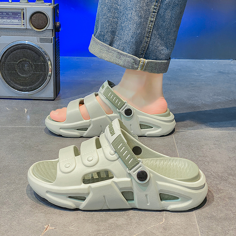 Sandalias de playa de Daifa para hombres, deportes de verano, antideslizantes, dos en uno, zapatillas de ocio deportivas para hombres