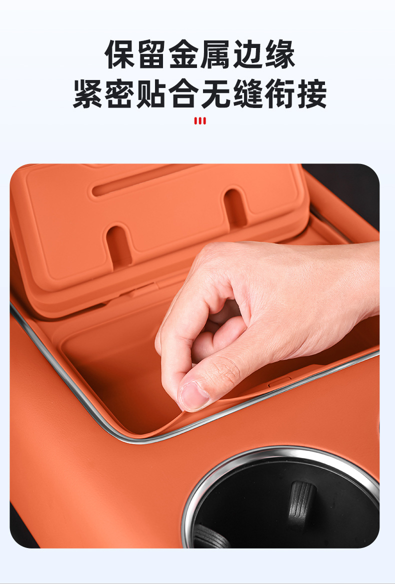 Special Ideal L6L7L8L9 Central Control Wireless Charging Pad MEGA Silicone Water Cup Set Car Accessories Modification Accessories