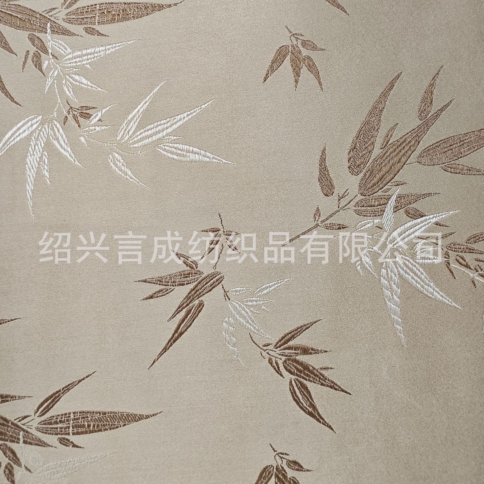 国风系列之竹叶花装帧布用于节日礼盒礼袋等包装制作