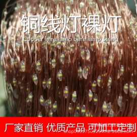 厂家直销LED灯串满天星灯串户外防水圣诞铜丝铜线灯裸灯节日装饰