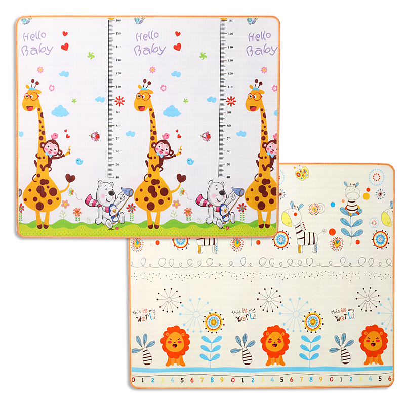 Alfombrilla de gatear para bebés engrosada sala de estar para bebés hogar Alfombrilla de gatear para niños a prueba de caídas, almohadilla de espuma sin formaldehído