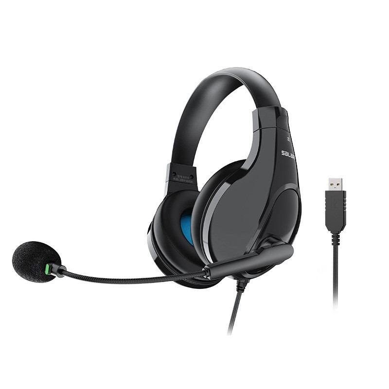 声籁新款科技感中考高考学习英语听力考试耳机电脑人机对话耳麦