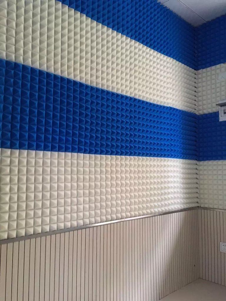 厂家供应波浪鸡蛋吸音隔音海绵/软包阻燃吸音海绵10公分波浪